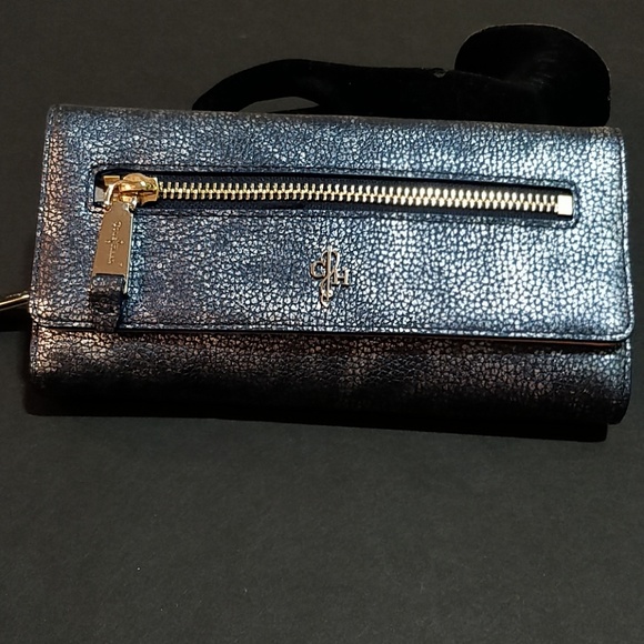 * Cole Haan Envelope Blazer Blue Metallic